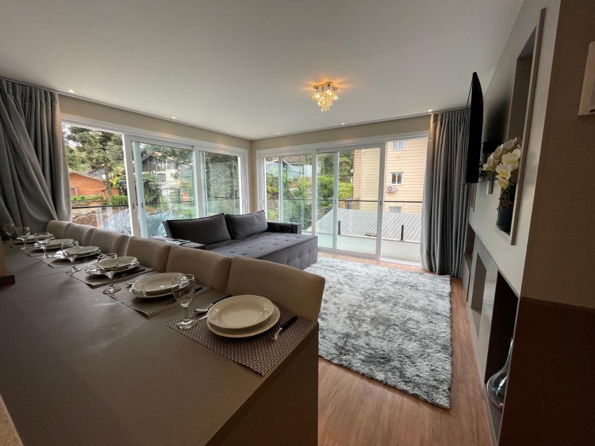 Apartamento Luz Da Aurora - Proximo A Rua Coberta Gramado Exterior foto
